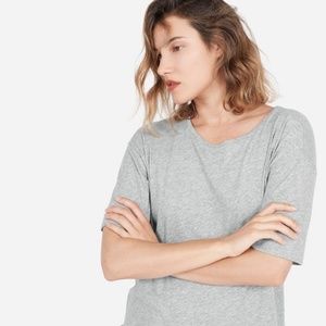 Everlane Square Tee in Grey